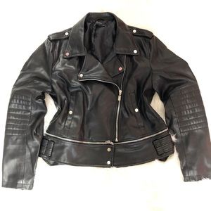Zara Vegan Leather Jacket